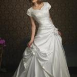Mormon wedding dresses modest