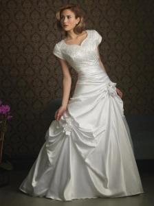 Mormon wedding dresses modest