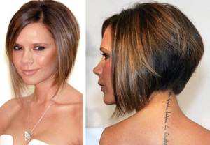 bob hairstyle tapered back