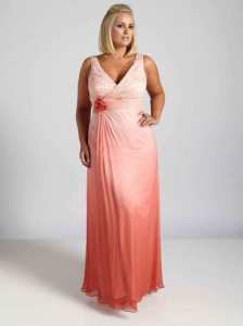 evening dress plus size cheap