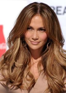 hair highlights caramel color