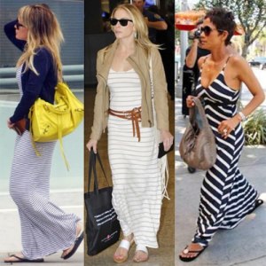 maxi dress outfits with jean jacket