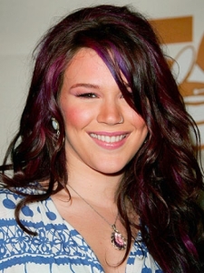 purple brown hair dye