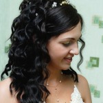 romantic updos for long curly hair