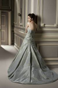 silver wedding dresses for sale
