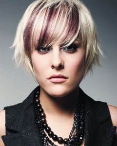 very light blonde hair highlights pics