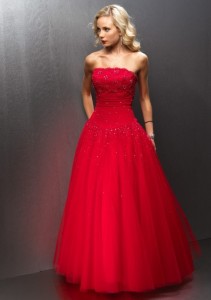 classy red wedding dresses
