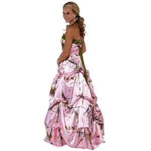 pink camo prom dresses 2013