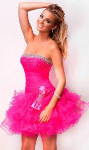 puffy short prom dresses uk