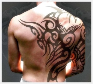 tattoos for your back men designs