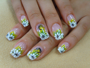 acrilyc nail design ideas