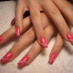 acrilyc nail design pinterest