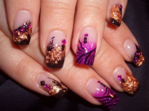cute acrylic nail designs tumblr