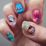 hello kitty nail designs tumblr