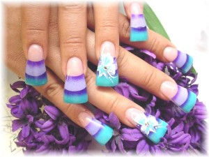pretty acrylic nail designs tumblr