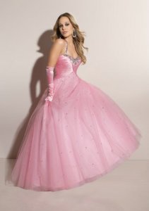 puffy pink prom dresses uk