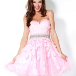 short feather dresses pictures