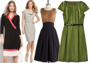 stylish office dresses pictures