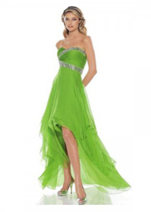 short prom dresses with tails 2013