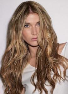 brown hair with blonde highlights pictures
