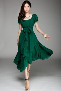 short dresses with sleeves for teenager
