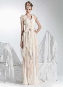 wedding dress bohemian chic