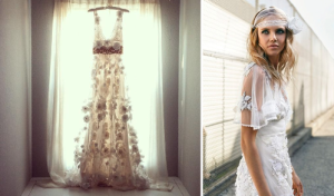 wedding dress bohemian style